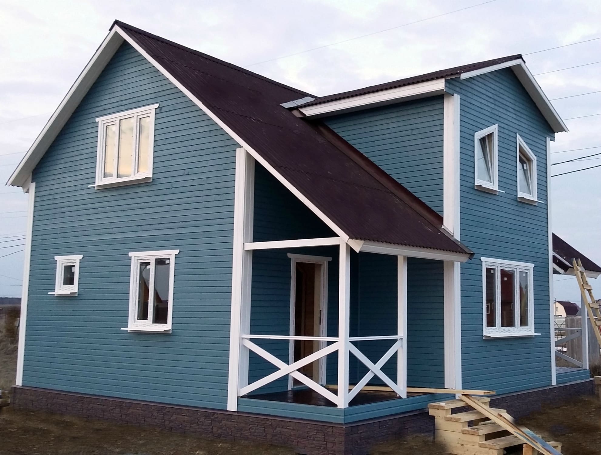 Finalny dom po zakończeniu budowy na Costa Blanca